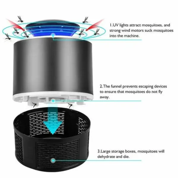 USB Powered Mosquito Killer Lamp - Image 2